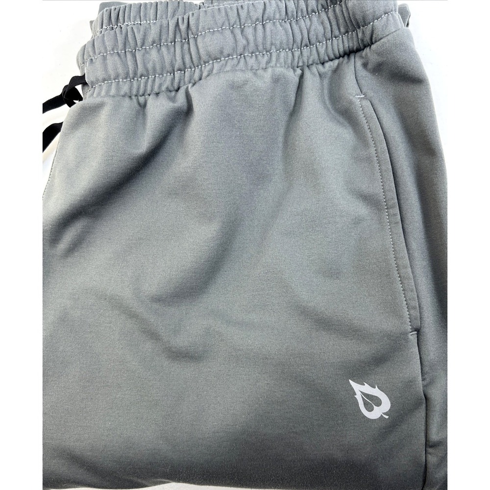 Baleaf Mens Gray Athletic Joggers Elastic Waist Stretch Pockets Pants Size 2XL